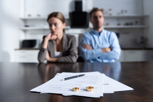 Splitting pension in divorce